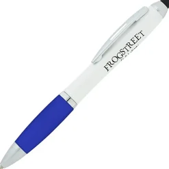 Satin Twist Stylus Pen with Antimicrobial Additive