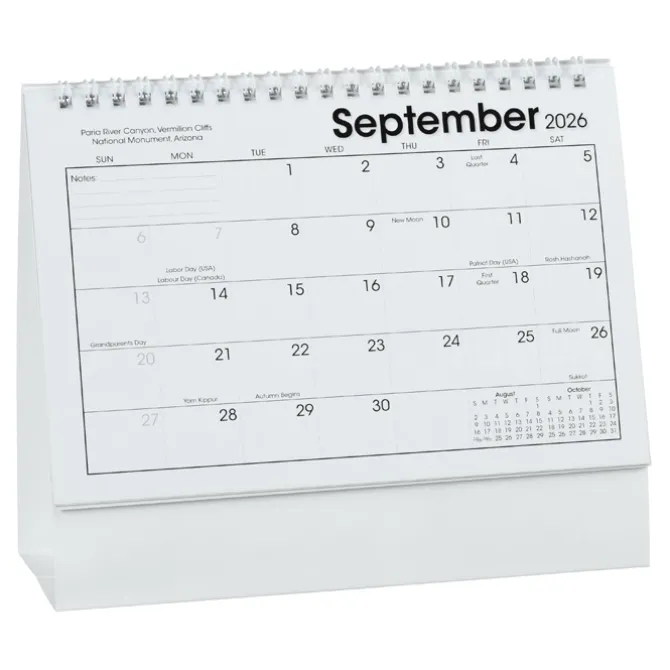 Scenic Moments Tent-Style Desk Calendar