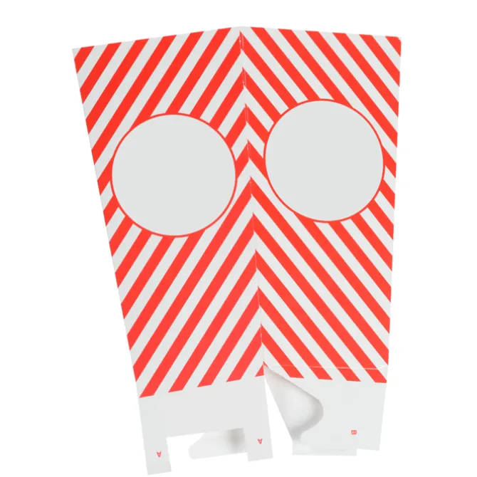 Scoop-Style Popcorn Box - Large - Straight Top