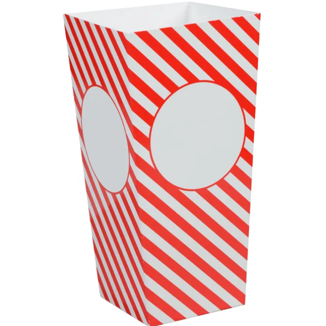 Scoop-Style Popcorn Box - Large - Straight Top