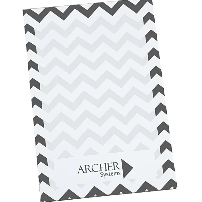Scratch Pad - 6 inches x 4 inches - Chevron - 25 Sheet