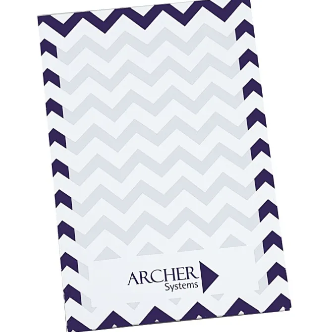 Scratch Pad - 6 inches x 4 inches - Chevron - 25 Sheet