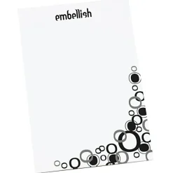 Scratch Pad - 6 inches x 4 inches - Dots - 25 Sheet