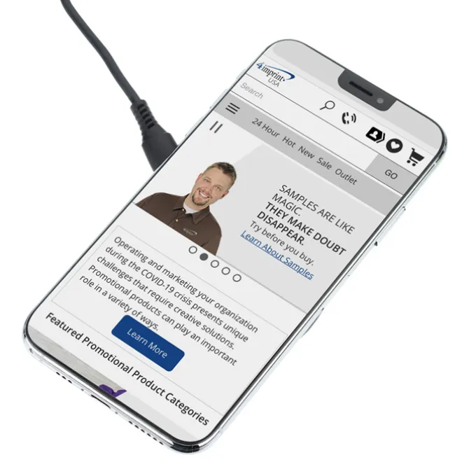 SCX Base Light-Up Logo Wireless Charger