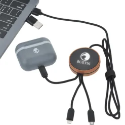 SCX Edge Light-Up Logo Wireless Charging Cable