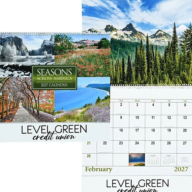 Seasons Across America Calendar - Spiral