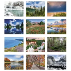 Seasons Across America Calendar - Stapled