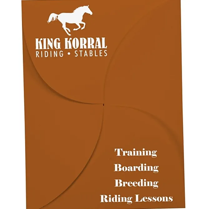 Self Locking Packet Folder - 9 inches x 12 inches