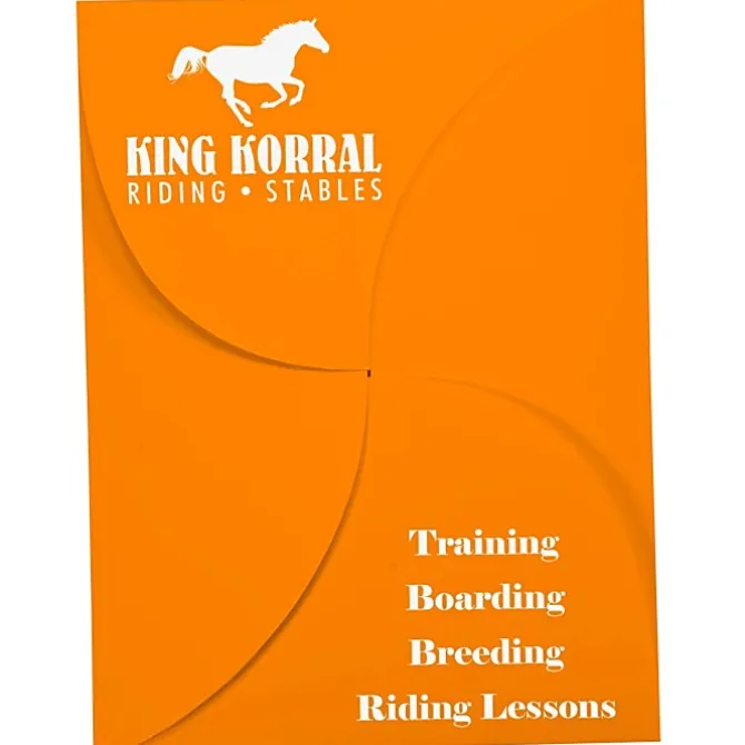Self Locking Packet Folder - 9 inches x 12 inches
