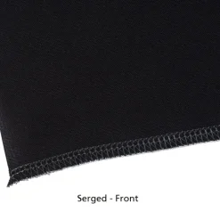 Serged Closed-Back Fitted Table Cover - 6 feet