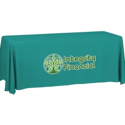 Serged Closed-Back Table Throw - 6 feet
