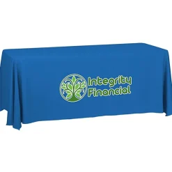 Serged Closed-Back Table Throw - 6 feet