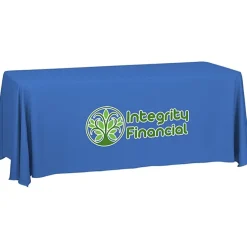 Serged Closed-Back Table Throw - 6 feet