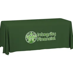 Serged Closed-Back Table Throw - 6 feet
