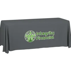 Serged Closed-Back Table Throw - 6 feet