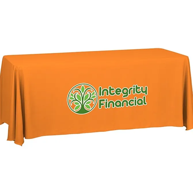Serged Closed-Back Table Throw - 6 feet