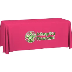 Serged Closed-Back Table Throw - 6 feet
