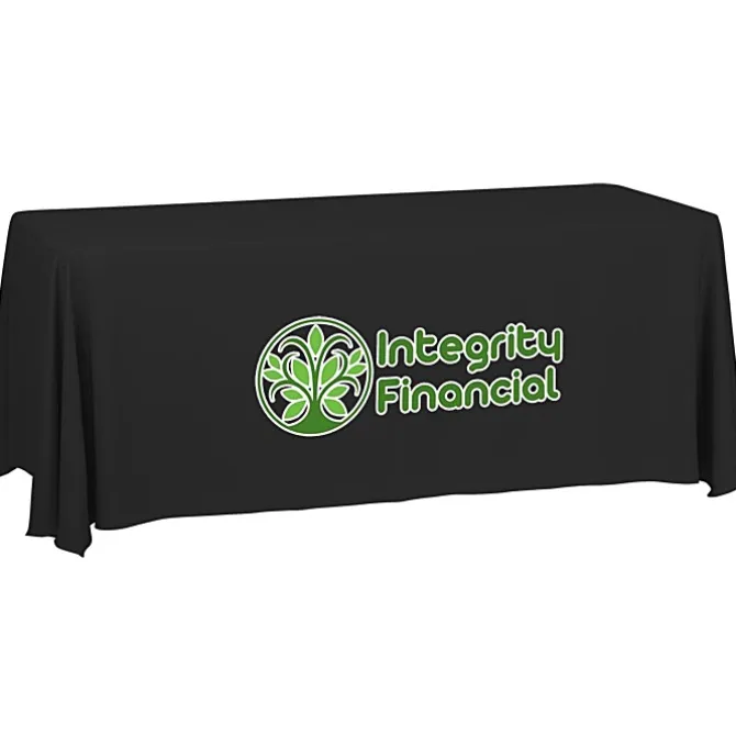 Serged Closed-Back Table Throw - 6 feet