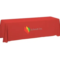 Serged Closed-Back Table Throw - 8 feet