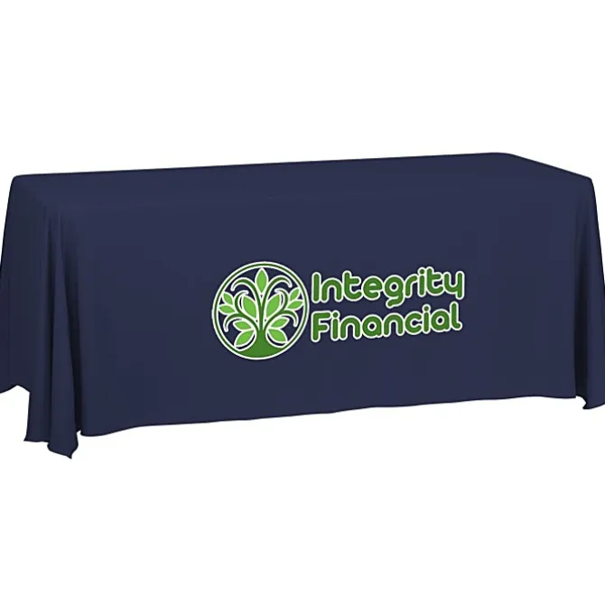 Serged Closed-Back Table Throw - 6 feet - 24 hr