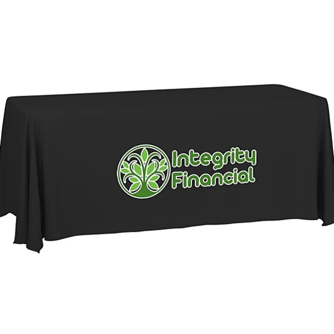 Serged Closed-Back Table Throw - 6 feet - 24 hr