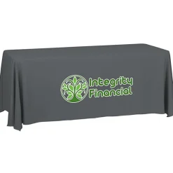 Serged Closed-Back Table Throw - 6 feet - 24 hr
