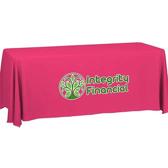 Serged Closed-Back Table Throw - 6 feet - 24 hr