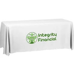 Serged Closed-Back Table Throw - 6 feet - 24 hr
