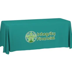 Serged Closed-Back Table Throw - 6 feet - 24 hr
