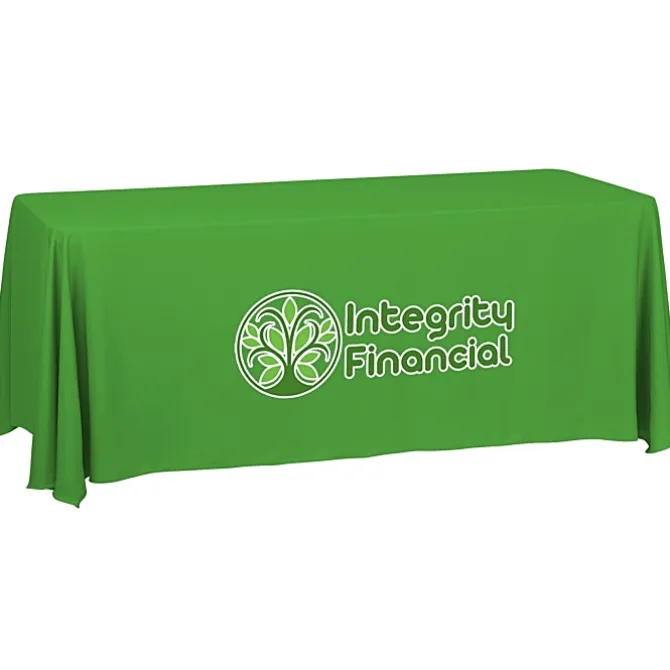 Serged Closed-Back Table Throw - 6 feet - 24 hr