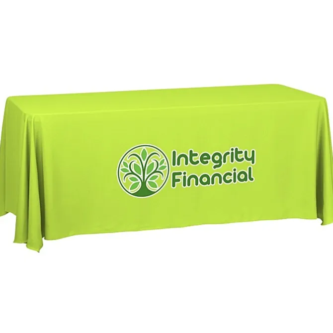 Serged Closed-Back Table Throw - 6 feet - 24 hr