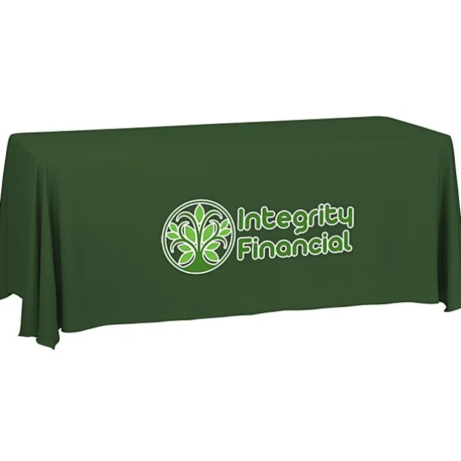 Serged Closed-Back Table Throw - 6 feet - 24 hr