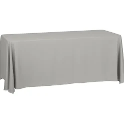 Serged Closed-Back Table Throw - 6 feet - Blank