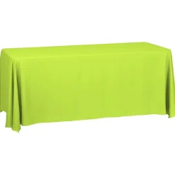 Serged Closed-Back Table Throw - 6 feet - Blank