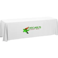 Serged Closed-Back Table Throw - 8 feet - 24 hr