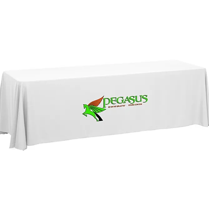 Serged Closed-Back Table Throw - 8 feet - 24 hr