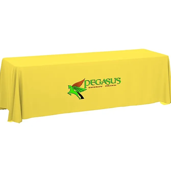 Serged Closed-Back Table Throw - 8 feet - 24 hr
