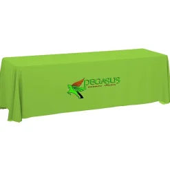 Serged Closed-Back Table Throw - 8 feet - 24 hr