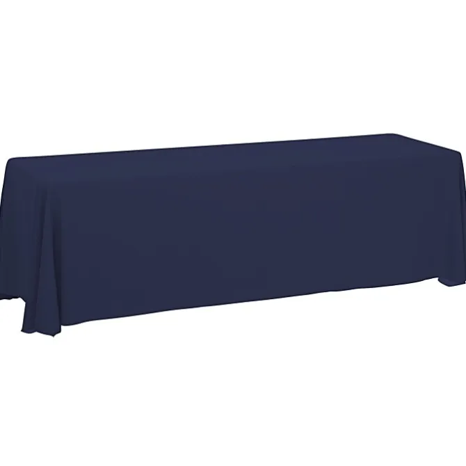 Serged Closed-Back Table Throw - 8 feet - Blank
