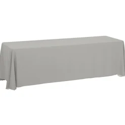 Serged Closed-Back Table Throw - 8 feet - Blank