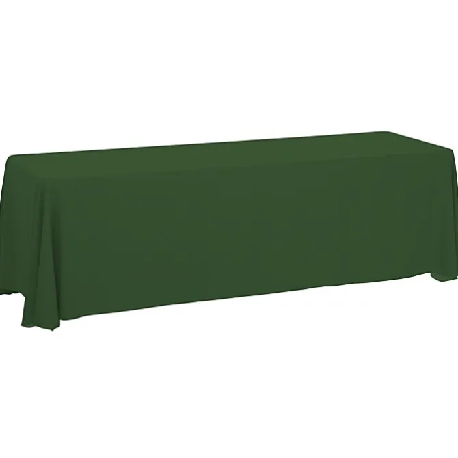 Serged Closed-Back Table Throw - 8 feet - Blank