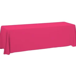 Serged Closed-Back Table Throw - 8 feet - Blank