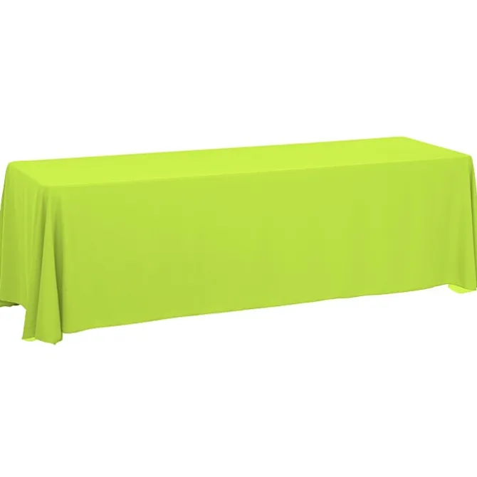 Serged Closed-Back Table Throw - 8 feet - Blank
