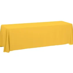 Serged Closed-Back Table Throw - 8 feet - Blank