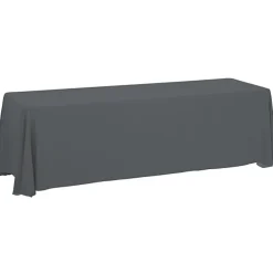 Serged Closed-Back Table Throw - 8 feet - Blank