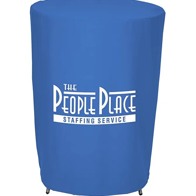 Serged Fitted Round Table Cover - 42 inches