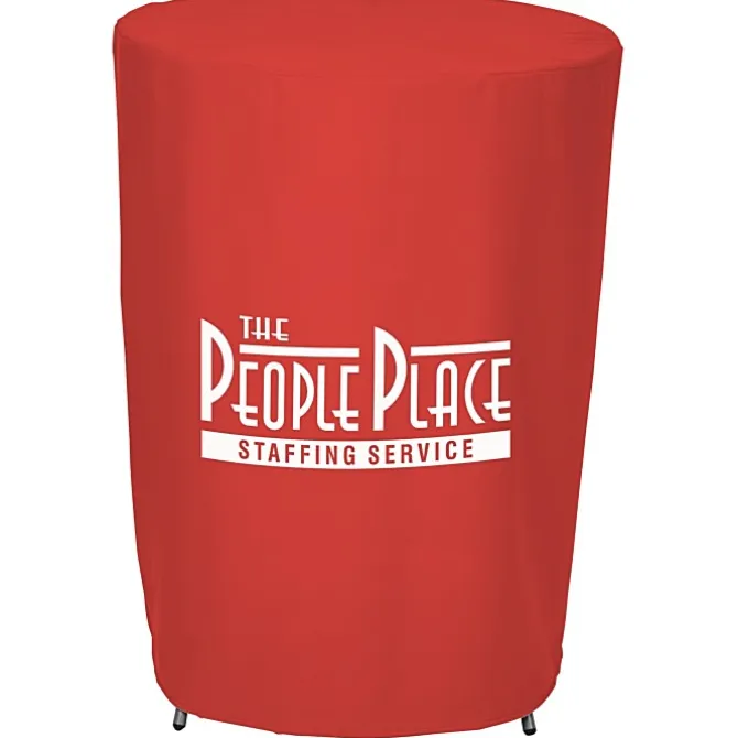 Serged Fitted Round Table Cover - 42 inches