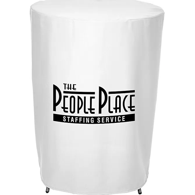 Serged Fitted Round Table Cover - 42 inches