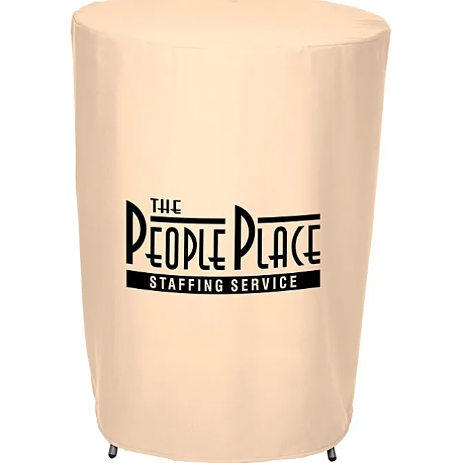 Serged Fitted Round Table Cover - 42 inches
