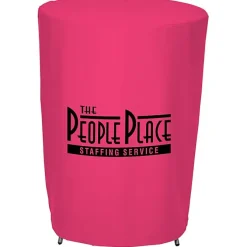 Serged Fitted Round Table Cover - 42 inches